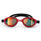 Trisight Silicone Goggles - Polarized Silicone Black / Red Mirrored