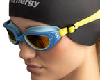 Trisight Silicone Goggles - Polarized Silicone Blue/Gold secondary