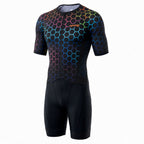 Men's Pro 3.0 Short Sleeve Tri Suit - Fusion - Kinetic Hive - Front