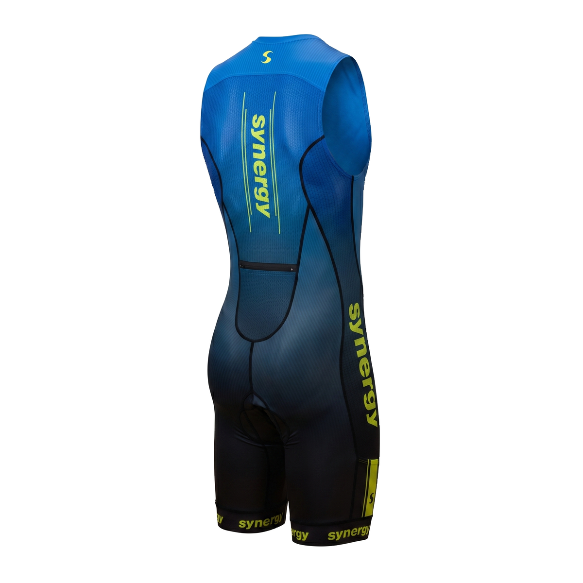 Men's Elite Sleeveless Tri Suit - Hydra Flux Back