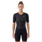 Women's Race Short Sleeve Tri Suit - Lake Placid Shadow 1