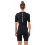 Women's Race Short Sleeve Tri Suit - Lake Placid Shadow 2