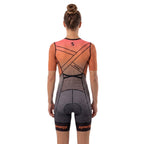 Women's Pro Short Sleeve Tri Suit - Desert Rose 02