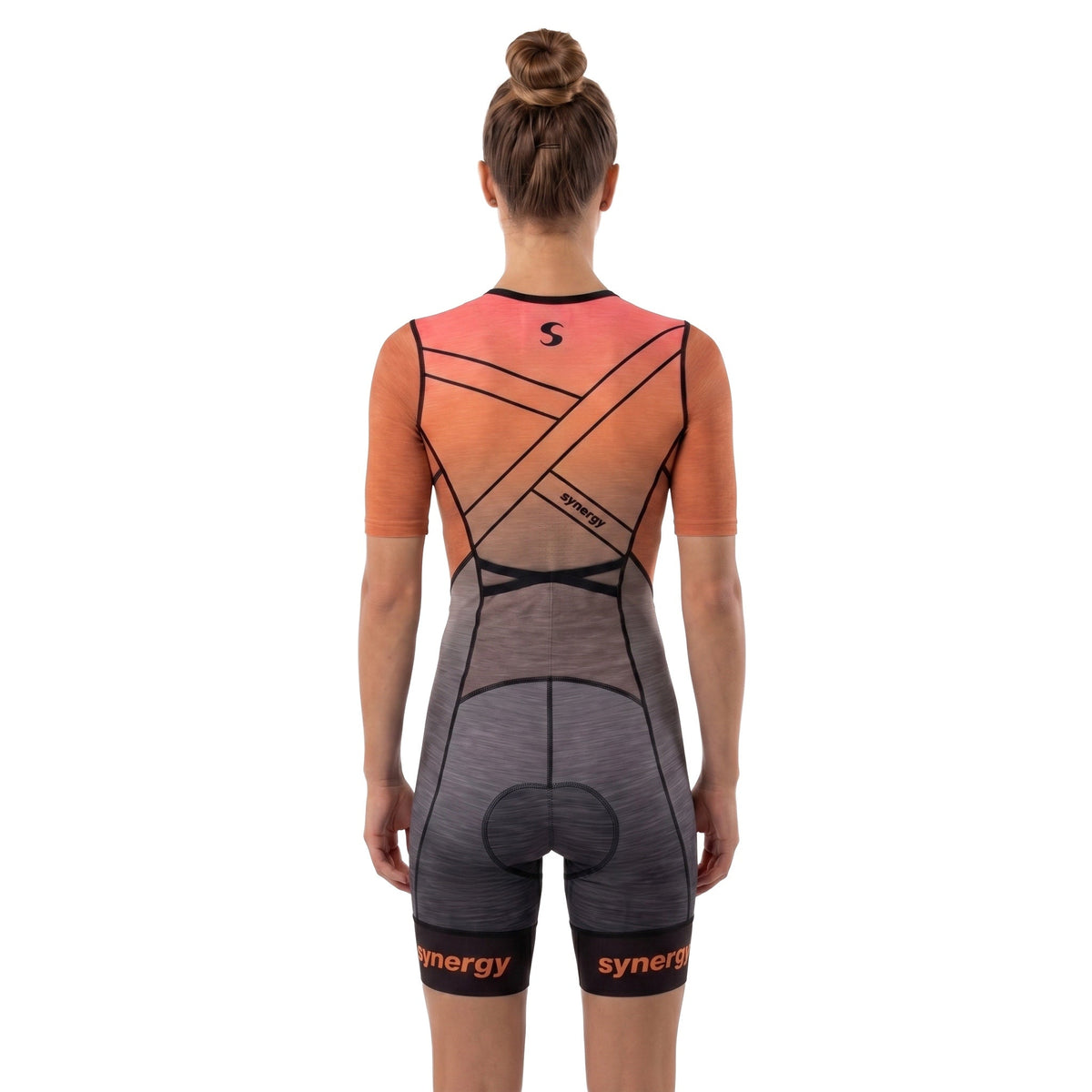 Women's Pro Short Sleeve Tri Suit - Desert Rose 02