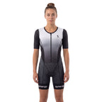 Women's Pro Short Sleeve Tri Suit - Eclipse Mist 01