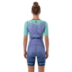 Women's Pro Short Sleeve Tri Suit - Wisteria Violet 02