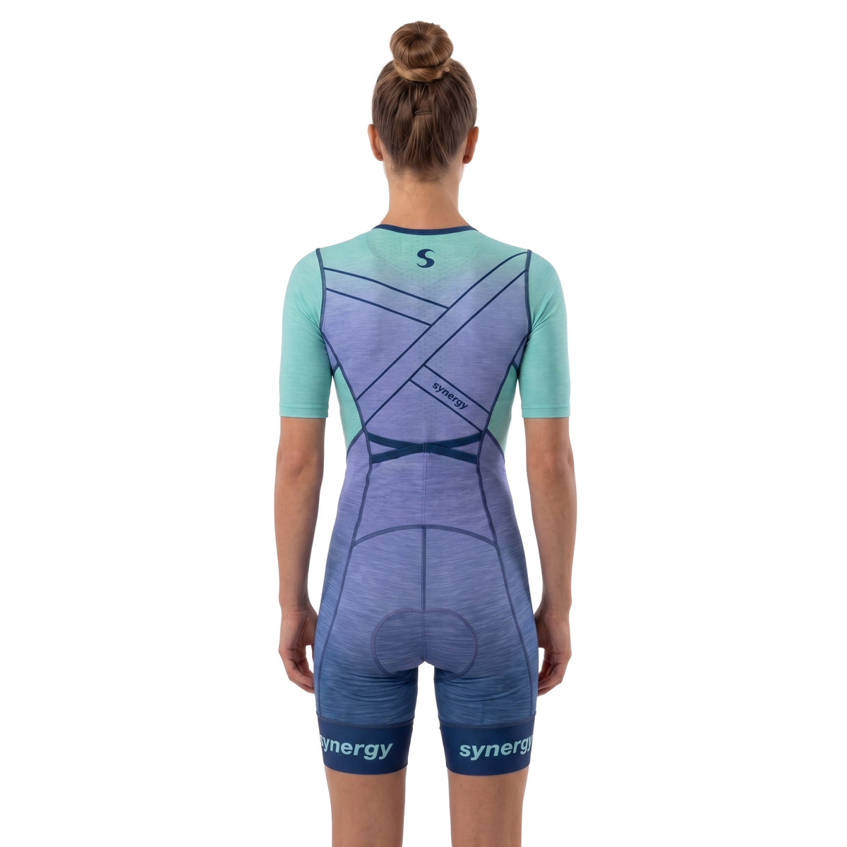 Women's Pro Short Sleeve Tri Suit - Wisteria Violet 02