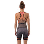 Women's Pro Sleeveless Racerback Tri Suit - Desert Rose 02