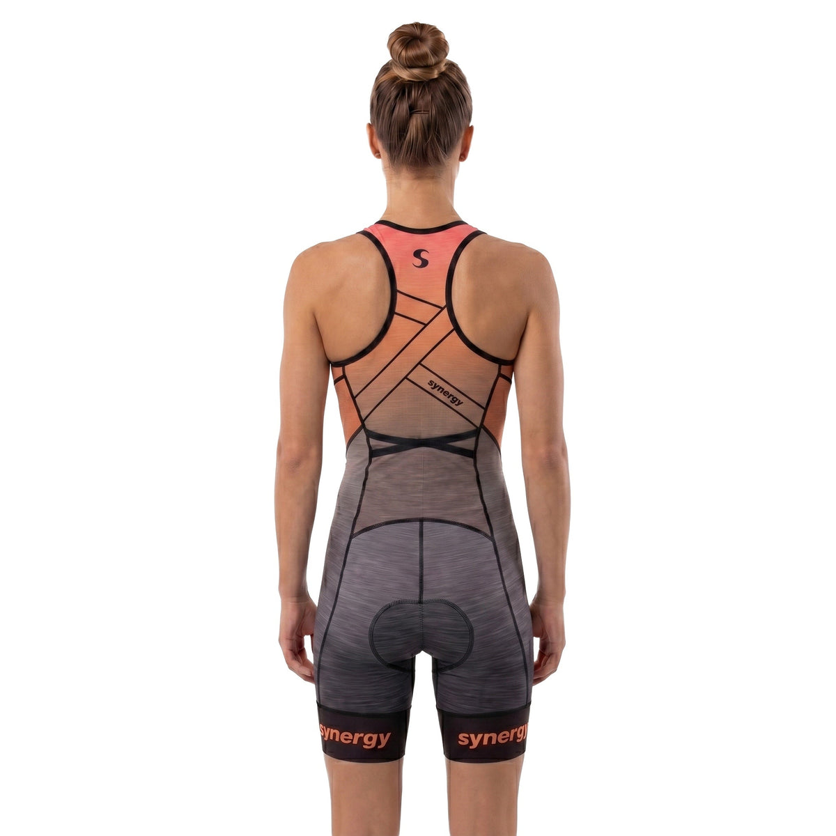 Women's Pro Sleeveless Racerback Tri Suit - Desert Rose 02