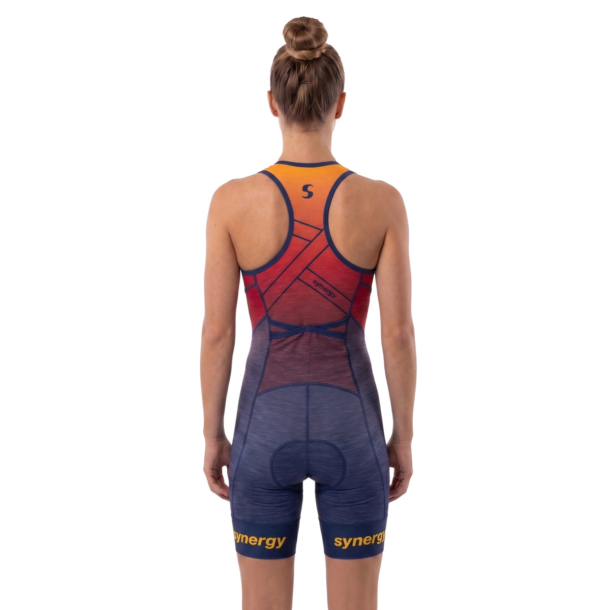 Women's Pro Sleeveless Racerback Tri Suit - Flame Lily 02