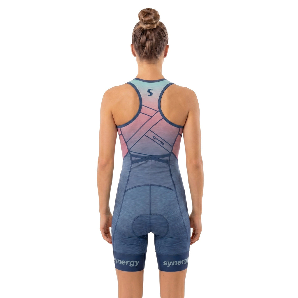 Women's Pro Sleeveless Racerback Tri Suit - Orchid Pink 02