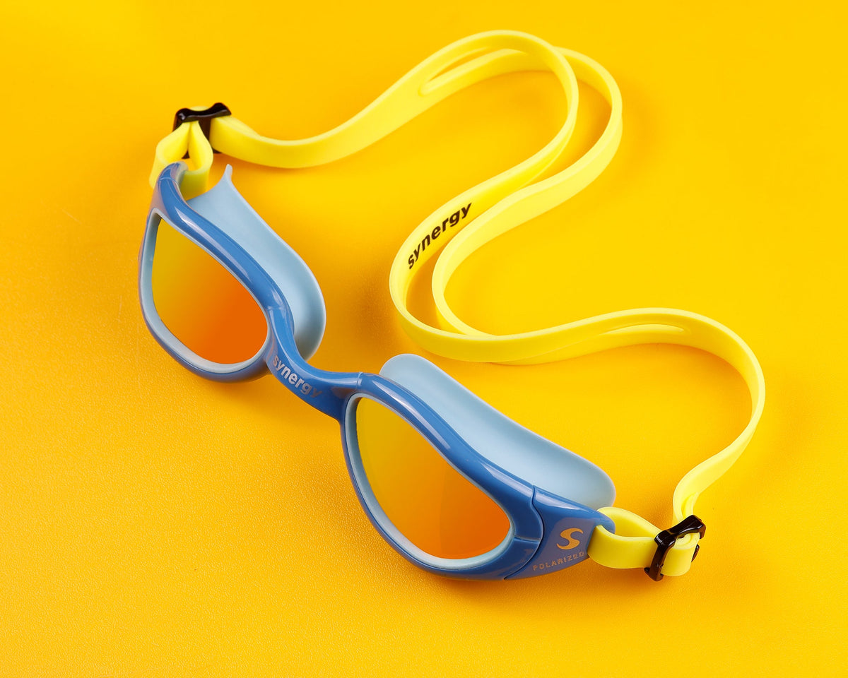 Trisight Silicone Goggles - Polarized Silicone Blue/Gold secondary