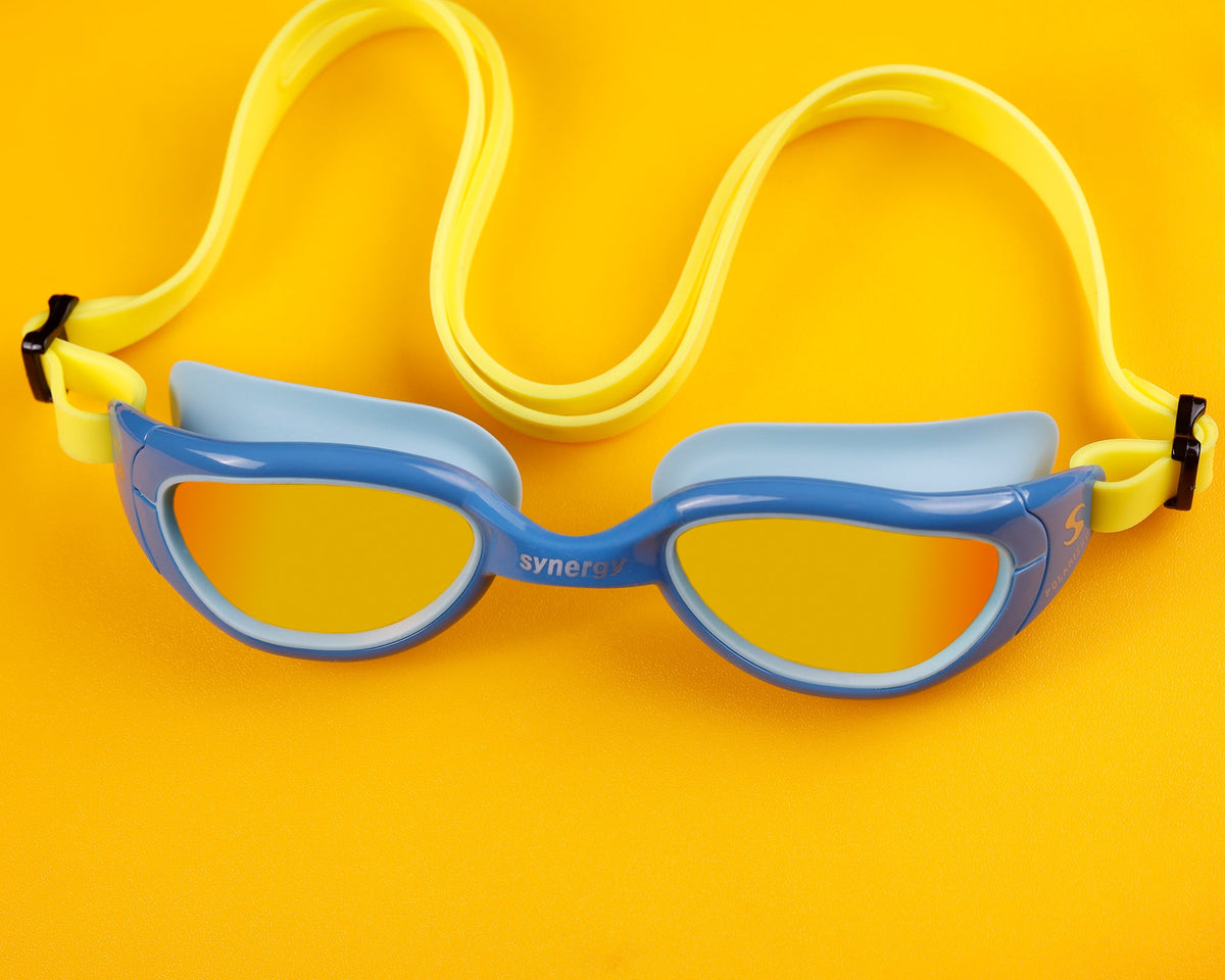 Trisight Silicone Goggles - Polarized Silicone Blue/Gold secondary
