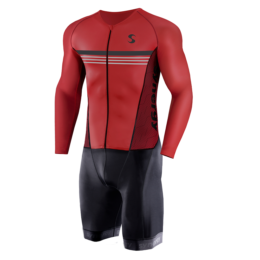 Men's Pro Thermal Long Sleeve Cycling Skinsuit